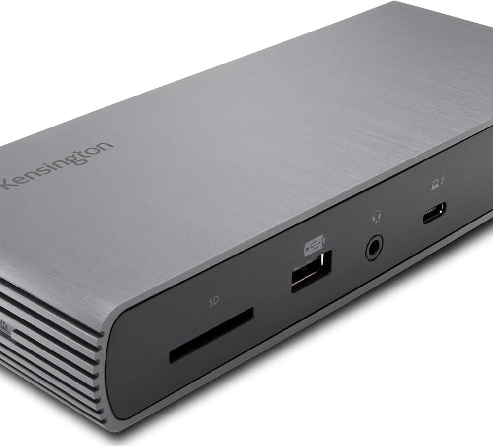 Kensington SD5700T Thunderbolt 4 Docking Station, Dual 4K, 90W PD - Window and Mac OS (K35175NA)